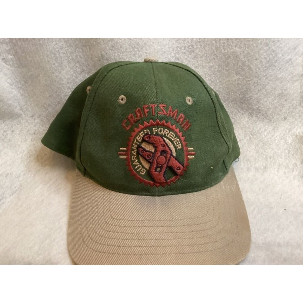 Craftsman Green & Tan One Size Adjustable Cap